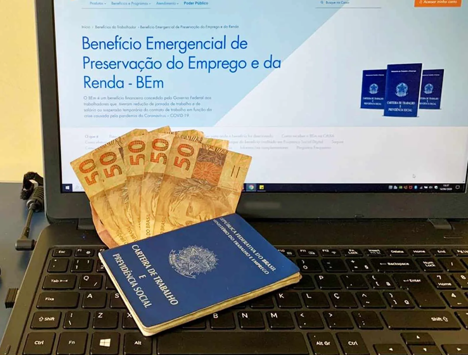 Declaração do Benefício Emergencial (BEm)